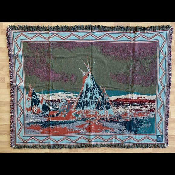 Goodwin Weavers Bedding Nwot Goodwin Weavers Tapestry Throw Blanket